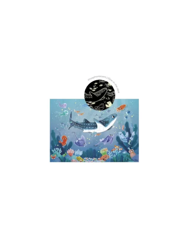 Puzzle phosphorescent sous la mer - Les aventures de Paulie - Moulin Roty – Image 4