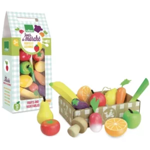 set-de-fruits-et-legumes-vilac - jouet d'imitation - jouet en bois - jeux reves et jouets - thonon - evian - france - suisse 2