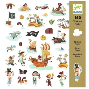 160-stickers-pirates-djeco