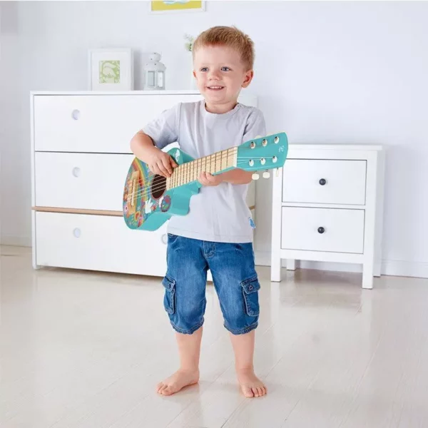 mini-guitare-flower-power-hape