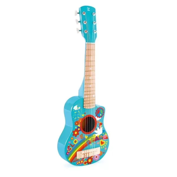 mini-guitare-flower-power-hape