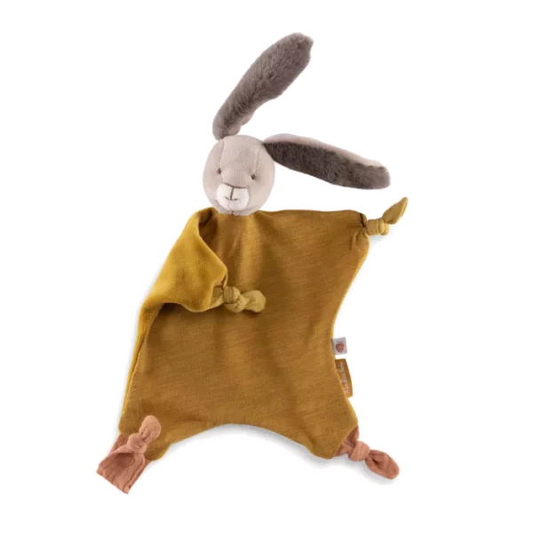 Doudou_Lapin_ocre_Trois_petits_lapins_Moulin_Roty_4