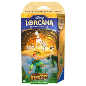 Lorcana - Deck de Demarrage - Les Terres d'Encres - Pongo et Peter Pan