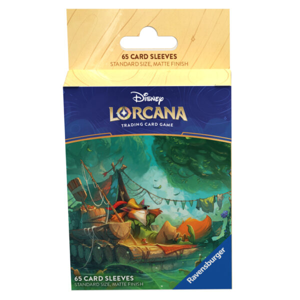 Lorcana - Protèges Cartes Standard - Sleeves Lorcana- Robin des Bois