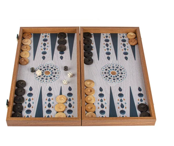 Backgammon -TXLMNW - Mandala aquarelle