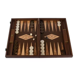 Handmade - Wenge - Inlaid - Backgammon - manopoulos-3