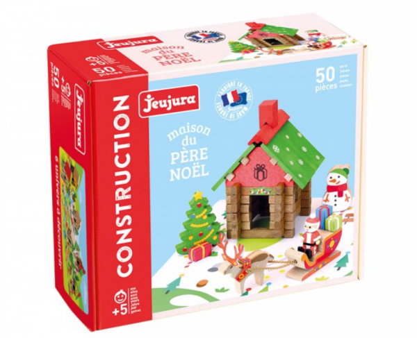 Jeu jura 8228 la maison du père noël 50 pieces jouets en bois jeux reves et jouets thonon les bains haute savoie chablais leman