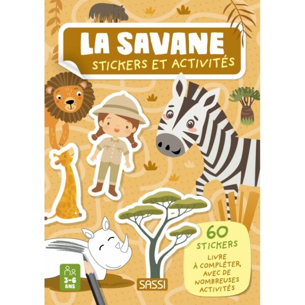 La savane Stickers et Activités - loisir créatif - jeux reves et jouets thonon les bains 2