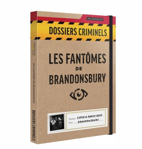 Les Fantômes de Brandonsbury - dossier criminel - jeu de société - enquete - jeux reves et jouets - thonon-les-bains