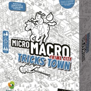 MicroMacro Crime City - Tricks Town - jeu de société - enquete - jeux reves et jouets - thonon les bains - evian les bains - haute savoie - chablais - leman - suisse - geneve 2