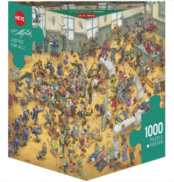 PUZZLE - 1000 pièces - Justice For All - Heye - jeu de societe - famille - ambiance - haute-savoie - chablais - evian - thonon - suisse - geneve - jeux reves et jouets (3