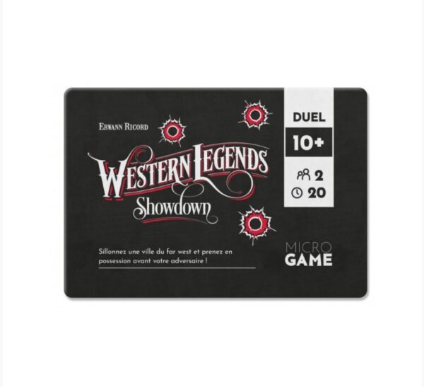 Western Legends Showdown - Micro Game - jeu de société - duel - 2 joueurs - jeux reves et jouets - thonon-les-bains 2