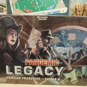 PANDEMIC LEGACY - SAISON 0 - jeu de societe - jeu d'occasion - haute-savoie - chablais - thonon - evian - suisse