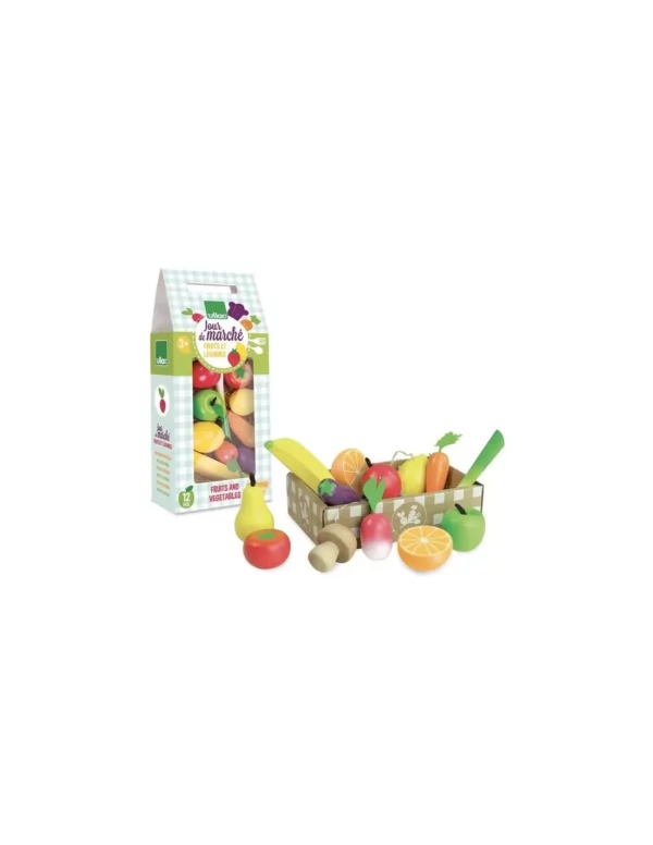 set-de-fruits-et-legumes-vilac - jouet d'imitation - jouet en bois - jeux reves et jouets - thonon - evian - france - suisse 2