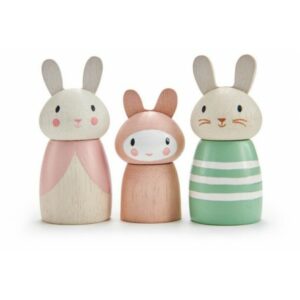 tender-leaf-toys-famille-lapin-en-bois- jouet - jeu - enfant - thonon-les-bains