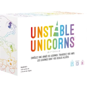 unstable-unicorns TEEUU01FR jeu d'ambiance jeux reves et jouets thonon les bains