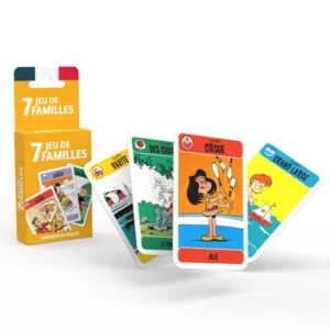 BASIC - JEU DE 7 FAMILLES CLASSIQUE - JEUX REVES ET JOUETS - THONON - HAUTE SAVOIE