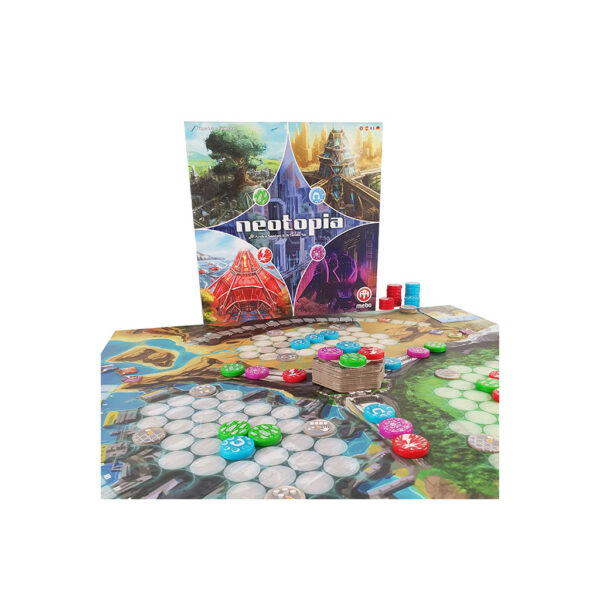 neotopia- jeu de société - jeu de plateau - réflexion - jeux reves et jouets - thonon-les-bains - chablkais- haute savoie - suisse