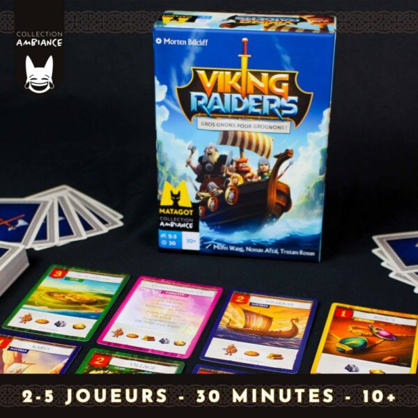 viking-raiders - Matagot - jeu de société - viking - jeux reves et jouets - thonon-les-bains 1