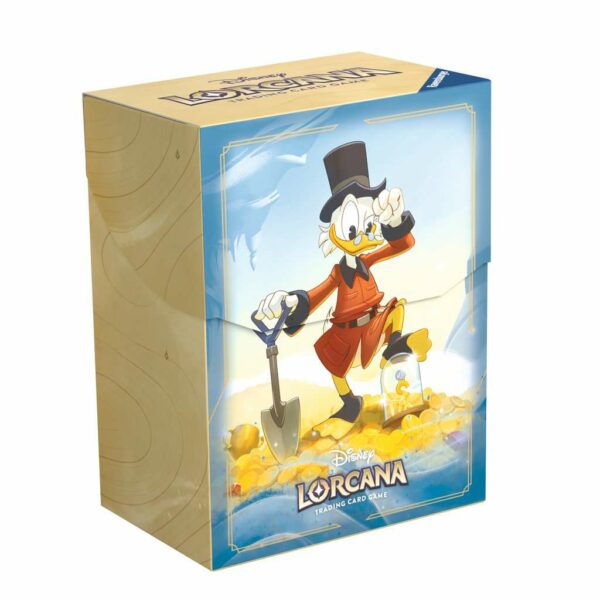 Disney Lorcana TCG Les Terres D'Encres Jeu de Cartes à Collectionner JCC Boîte de rangement Deckbox Picsou dès 8 ans - Ravensburger