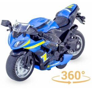 miniature-moto-sportive - bleu