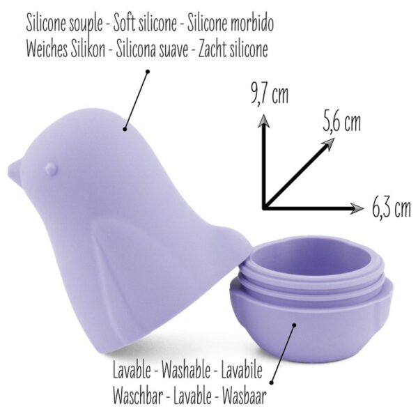 silicone-les-oiseaux-aspergeurs - - jouet - bain - enfant - thonon