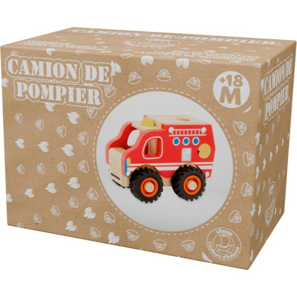 tout-terrain-pompier - jouet - camion - enfant - thonon