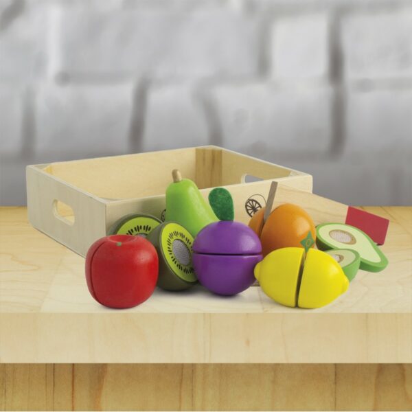 fruits - a-decouper- les-fruits - jouet en bois - jouet enfant - bebe