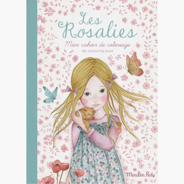 Les Rosalies - cahier - de- coloriage