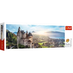 Panorama – Château de Menthon – Trefl - Puzzle 1000 pièces –