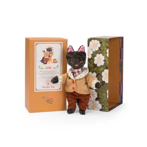 Petite_peluche_Leon_le_chat_Les_Minouchkas_Moulin_Roty_jeux_reves_et_jouets_thonon_les_bains_haute_savoie_chablais_leman_suisse