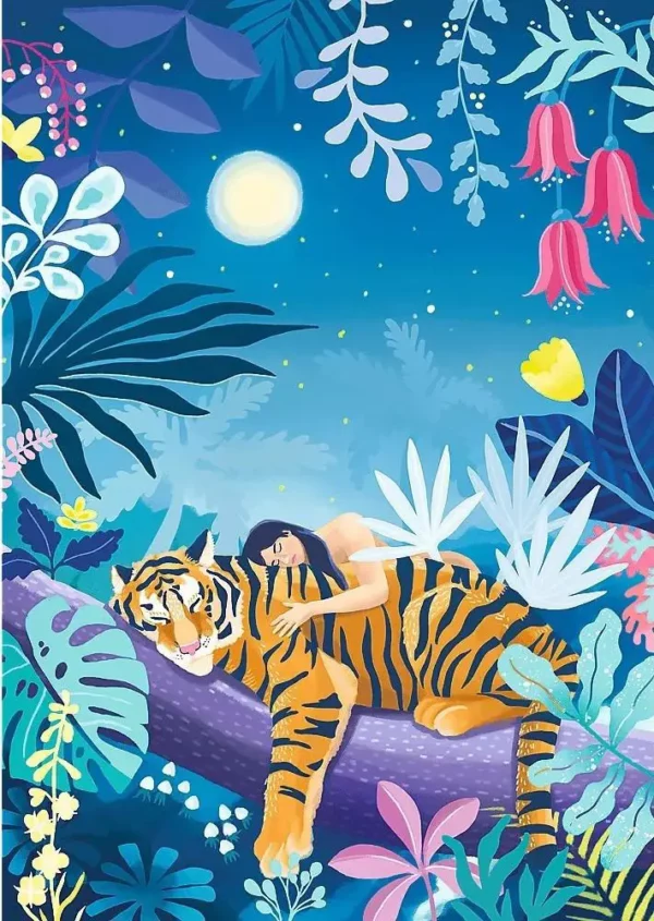 puzzle-trefl-500-pieces-velvet-sleeping-tigers-1