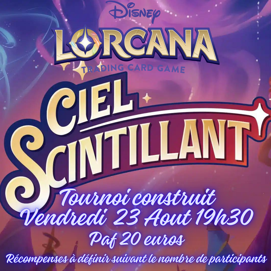 Tournoi Construit Lorcana