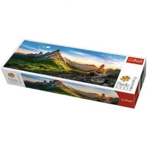 panoramique - puzzle-trefl-passo-de-giau-dolomites-de-1000-pieces