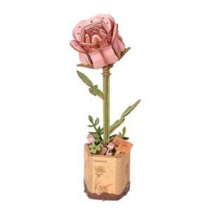 pink-rose-rose-puzzle-3d-en-bois-rowood