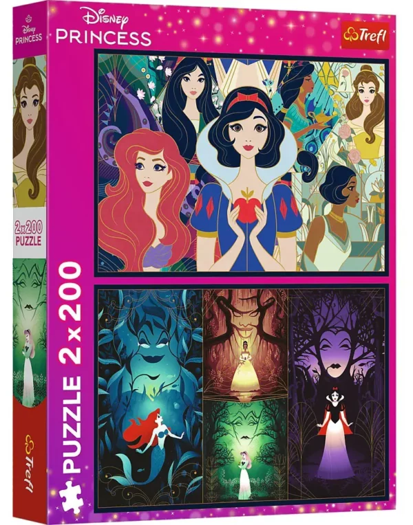 puzzle-trefl-200-pieces-2x200-charming-princesses