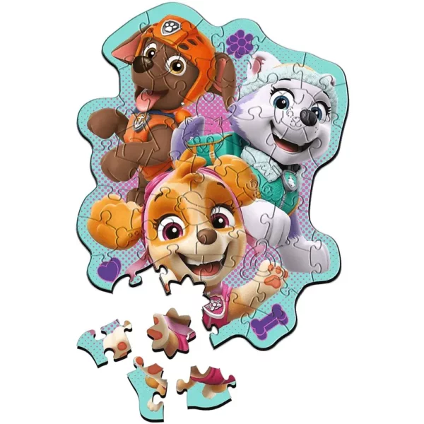 puzzle-trefl-40to80-pieces-paw-patrol-wooden-50-pieces