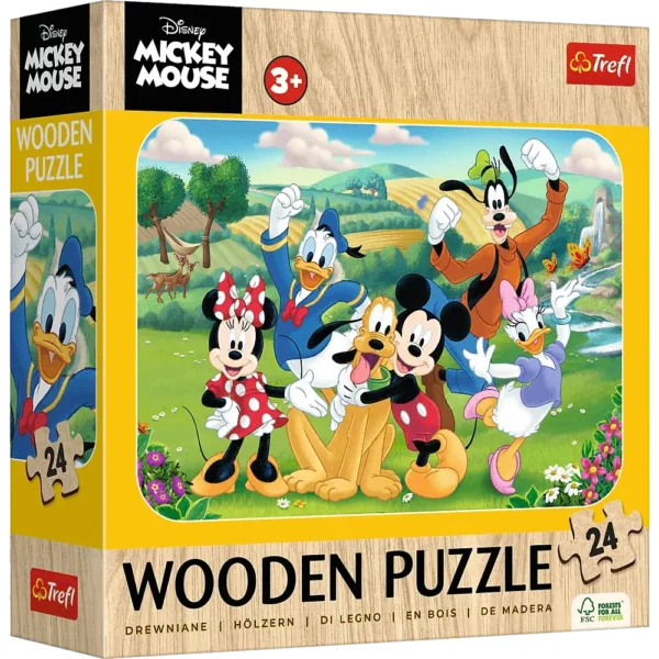 puzzle-trefl--mickey-mouse-wooden