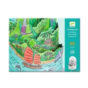 coloriage-3d-au-sommet-de-mon-ile-djeco