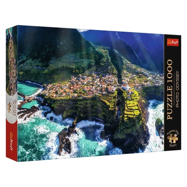 Île de Madère Portugal - puzzle 1000pcs - Trefl